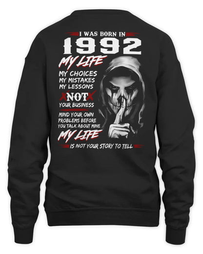 I WAS BORN IN 1992 US1992