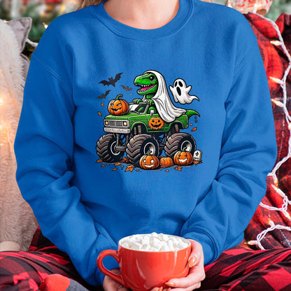 Best Dinosaur Lover Shirt, Funny Dinosaur UnisexT-Shirt/Hoodie/Sweatshirt HLT00 - Orange Halloween Shirt Boys Toddler Kids Ghost Shirts T Rex T-Shirt