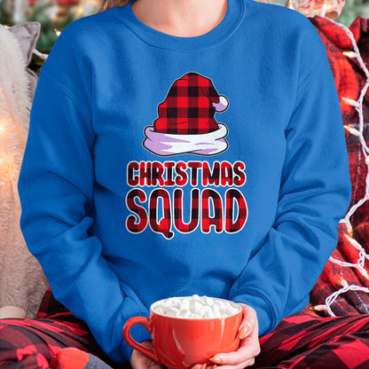 Christmas Squad Family Group Matching Christmas Party Pajama T-Shirt - Christmas Unisex T-Shirt/Hoodie/Sweatshirt - SNOW00