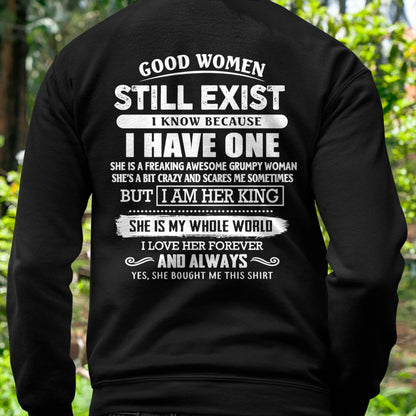 GOOD WOMEN STILL EXIST - PERFECT GIFT FROM WIFE, GIRLFRIEND - SNOW00 (SKU12-306-00)