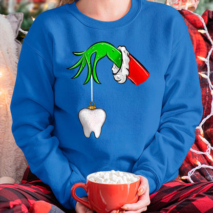 Christmas Tooth Dentist Dental Assistant Teeth Xmas Pajamas T-Shirt - Christmas Unisex T-Shirt/Hoodie/Sweatshirt - SNOW00