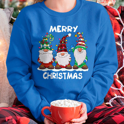 Merry Christmas Gnomes Xmas Family Men Women T-Shirt - Christmas Unisex T-Shirt/Hoodie/Sweatshirt - SNOW00