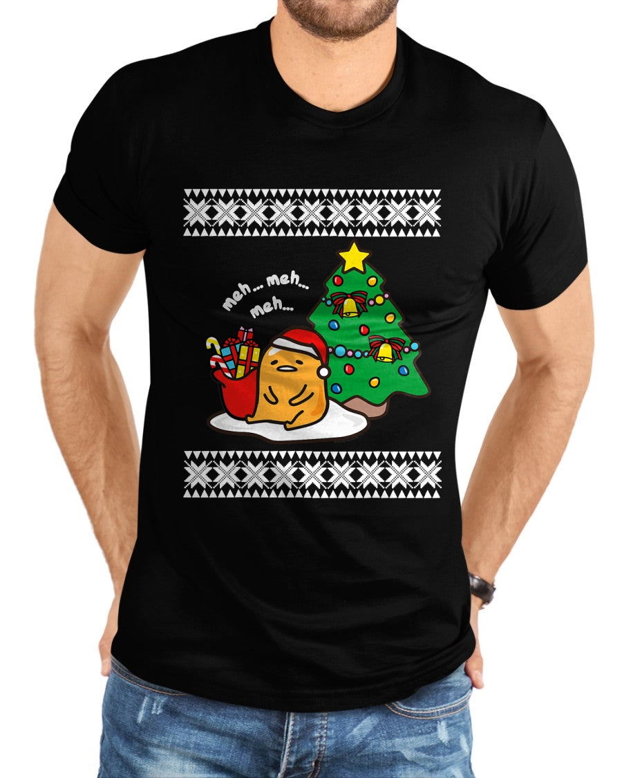 Gudetama Ugly Christmas T-Shirt - Christmas Unisex T-Shirt/Hoodie/Sweatshirt - SNOW00