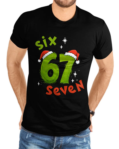 67 Meme Six Seven for Kids Women Men Boys Girls Christmas T-Shirt - Christmas Unisex T-Shirt/Hoodie/Sweatshirt - SNOW00