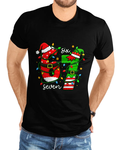 Trending Six Seven Meme Christmas 67 Xmas Men Women Kids T-Shirt - Christmas Unisex T-Shirt/Hoodie/Sweatshirt - SNOW00