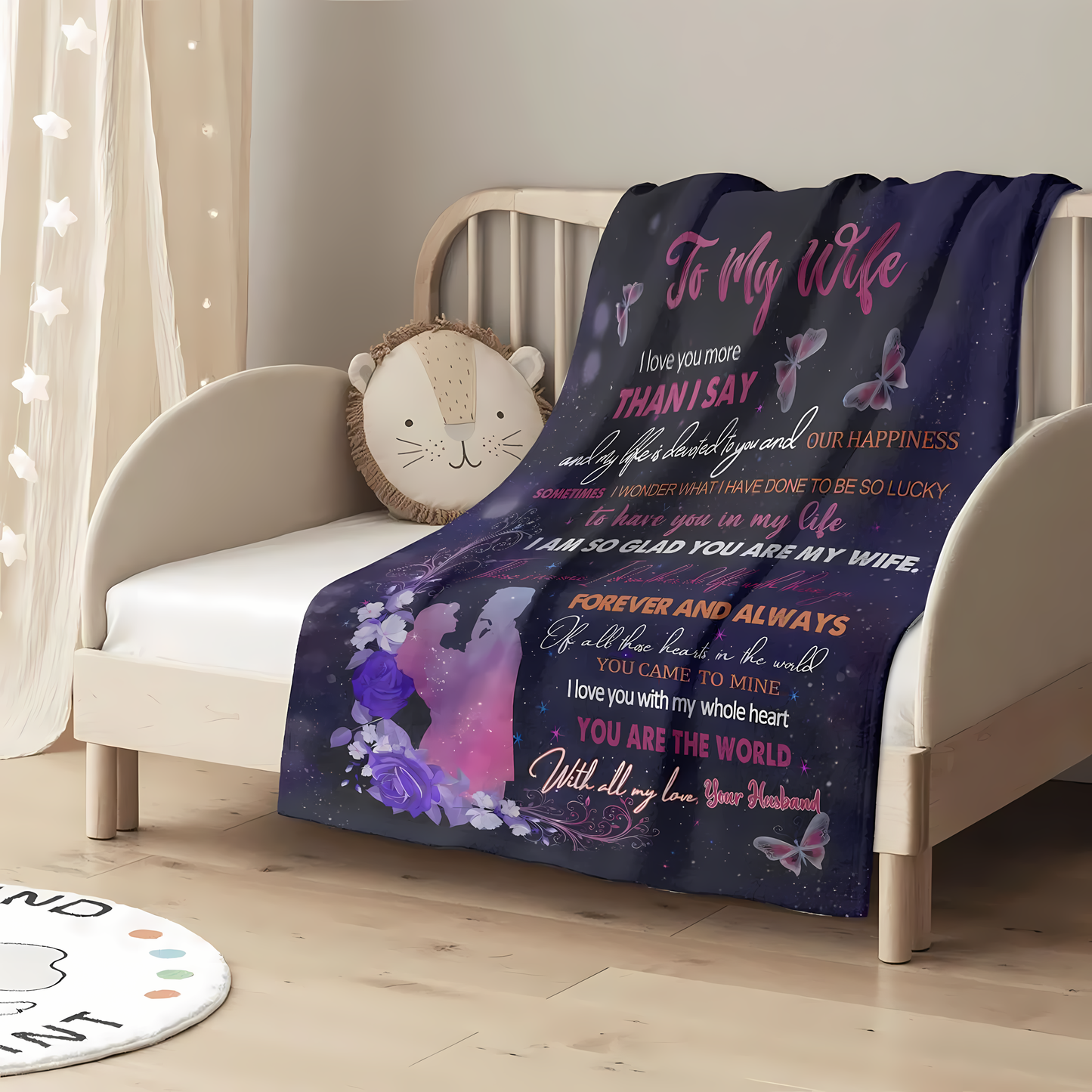 Special Gift For Your Wife Blanket - From Husband