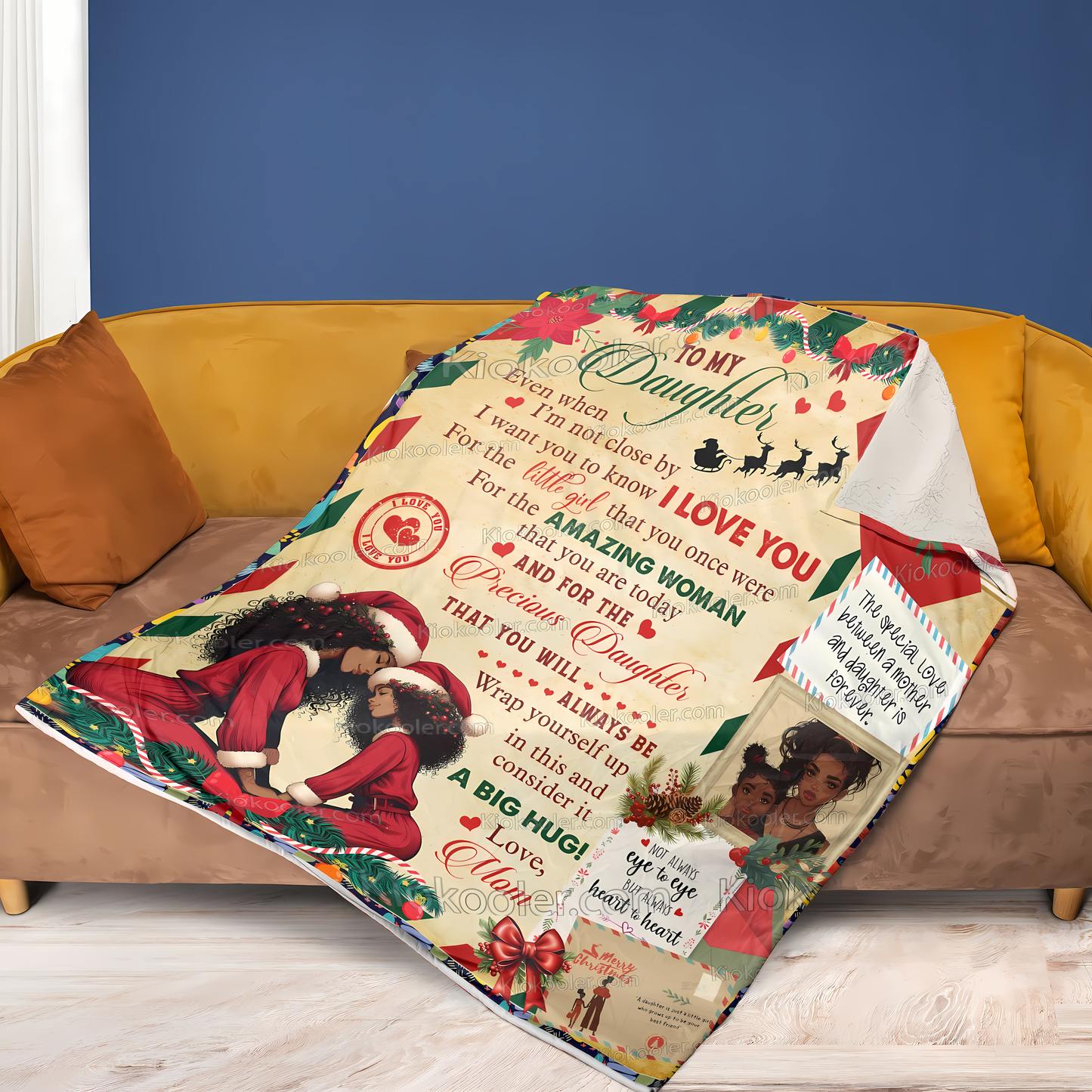 Special Gift For Your Daughter Blanket - From Mom