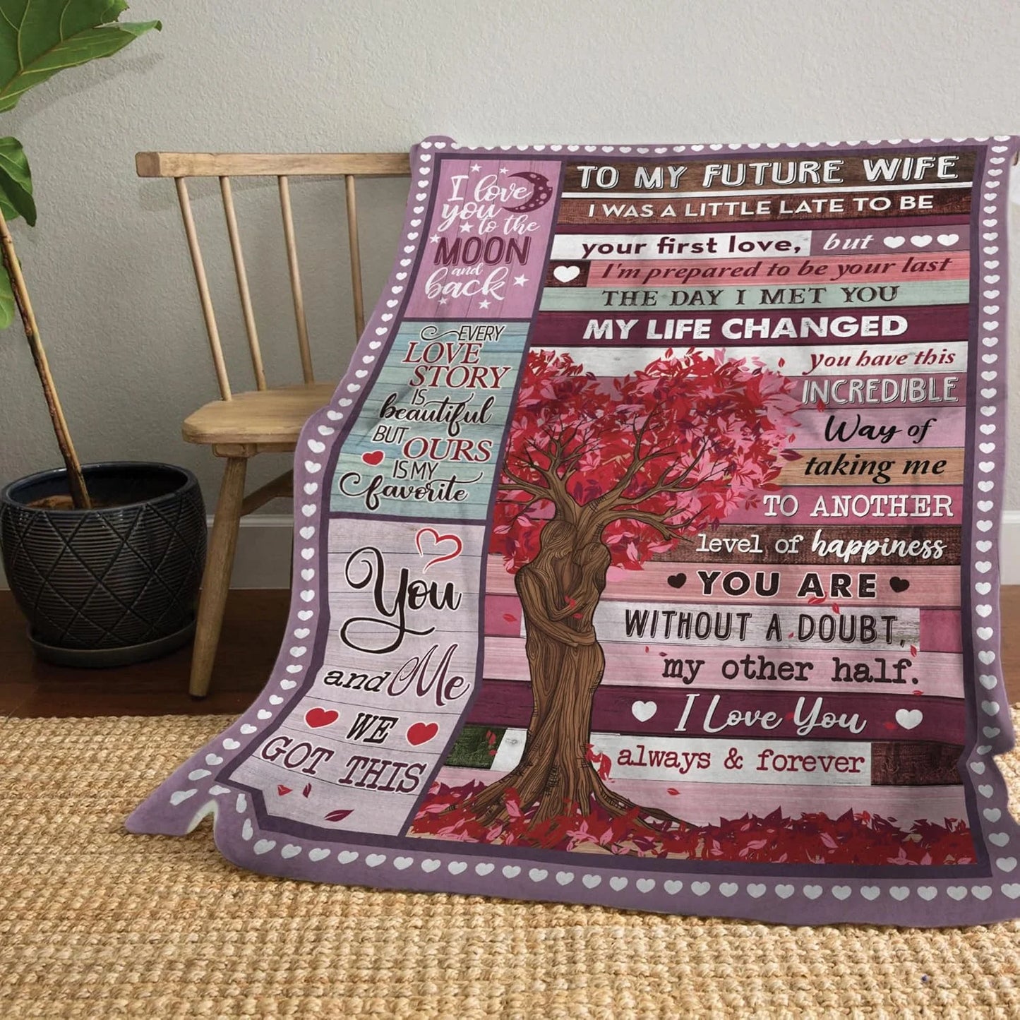 Special Gift For Your Wife Blanket - From Husband