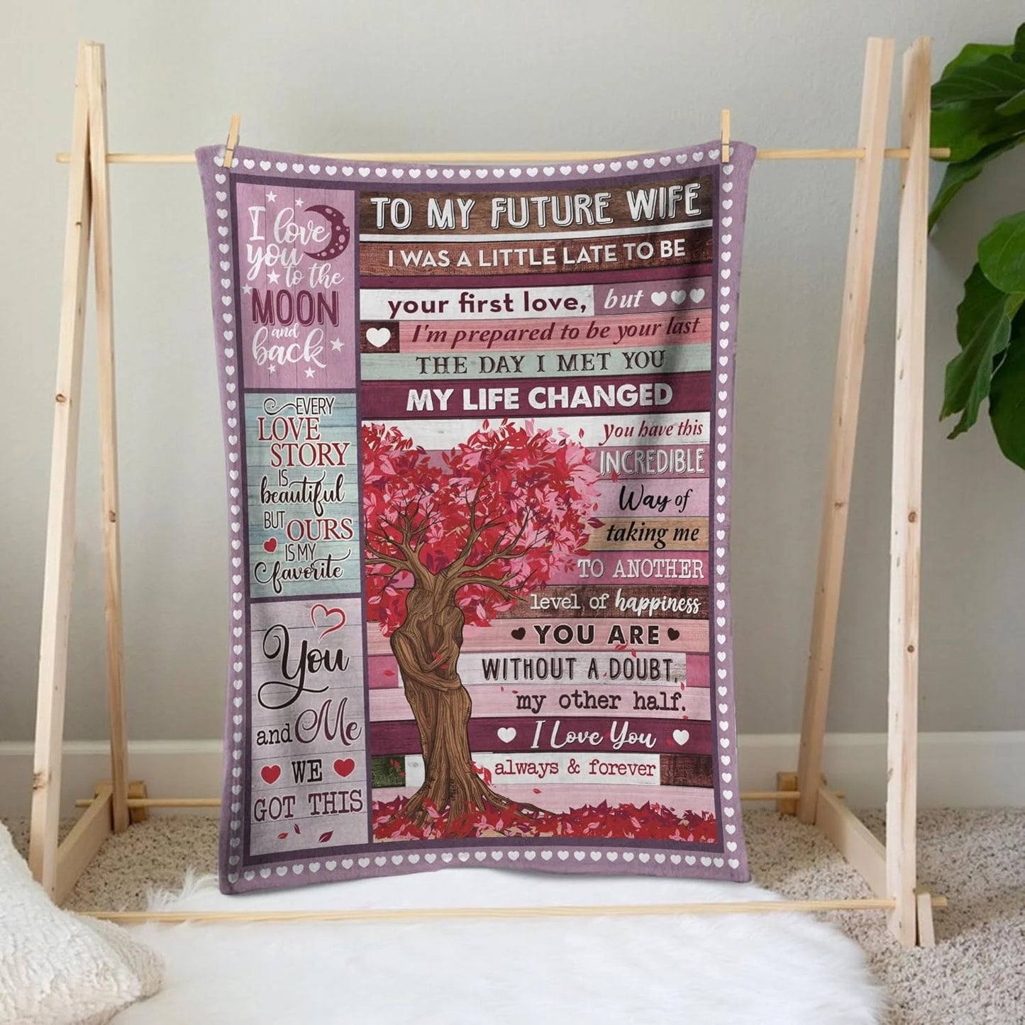 Special Gift For Your Wife Blanket - From Husband