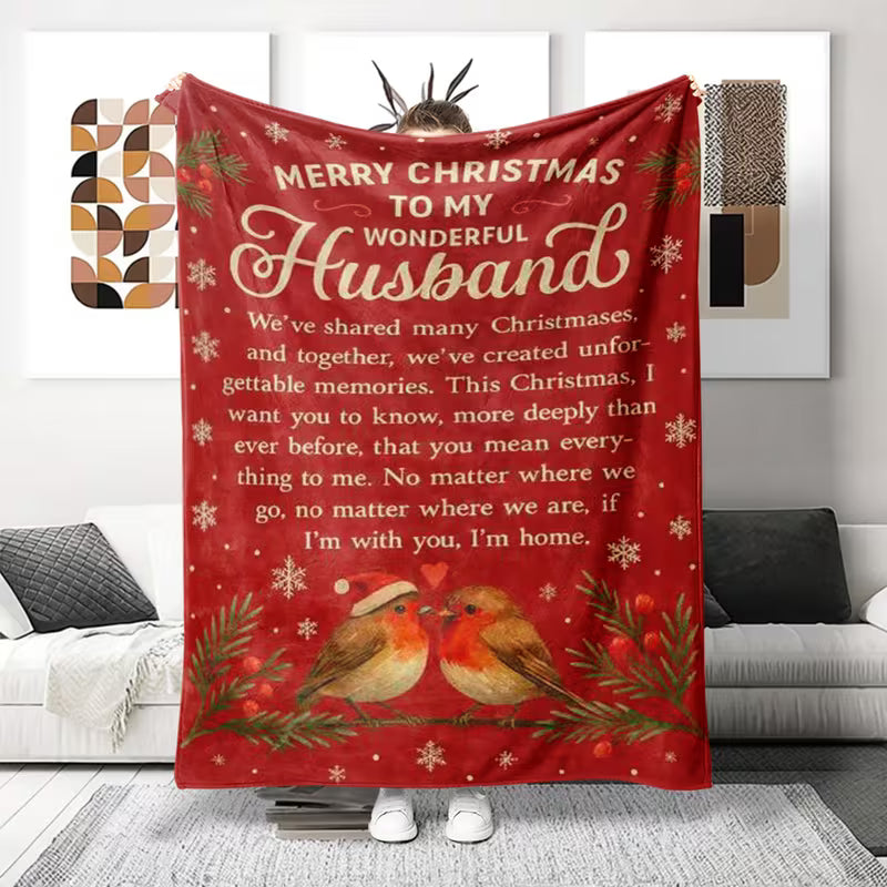 Special Gift For Your Husband Blanket - From Wife