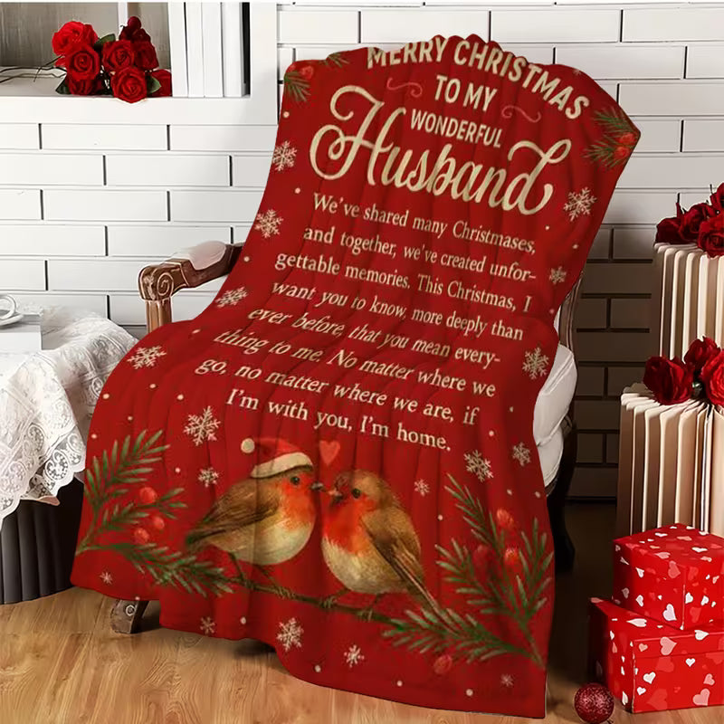 Special Gift For Your Husband Blanket - From Wife