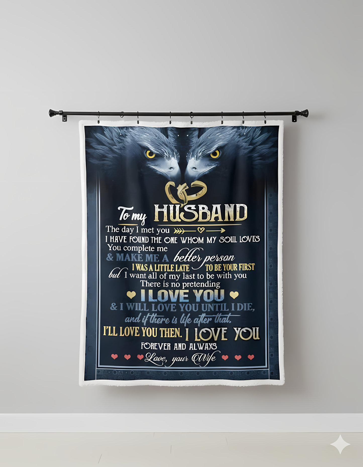 Special Gift For Your Husband Blanket - From Wife