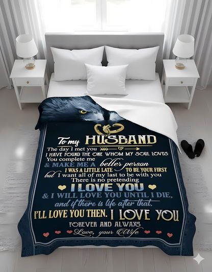Special Gift For Your Husband Blanket - From Wife