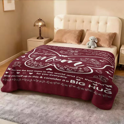 Special Gift For Your Mom Blanket - From Son & Daughter
