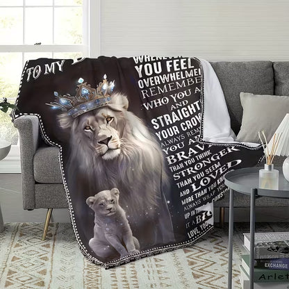 Special Gift For Your Daughter Blanket - From Dad