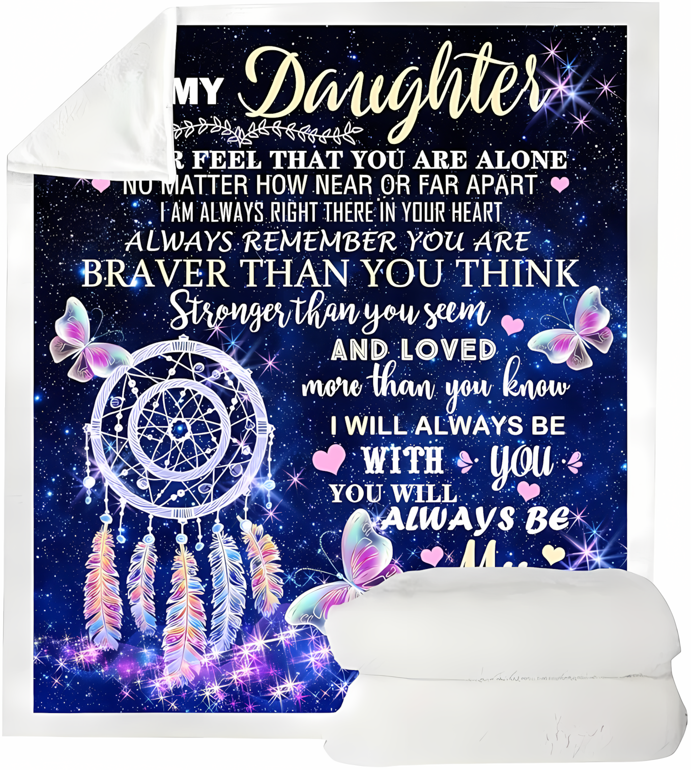 Special Gift For Your Daughter Blanket - From Mom