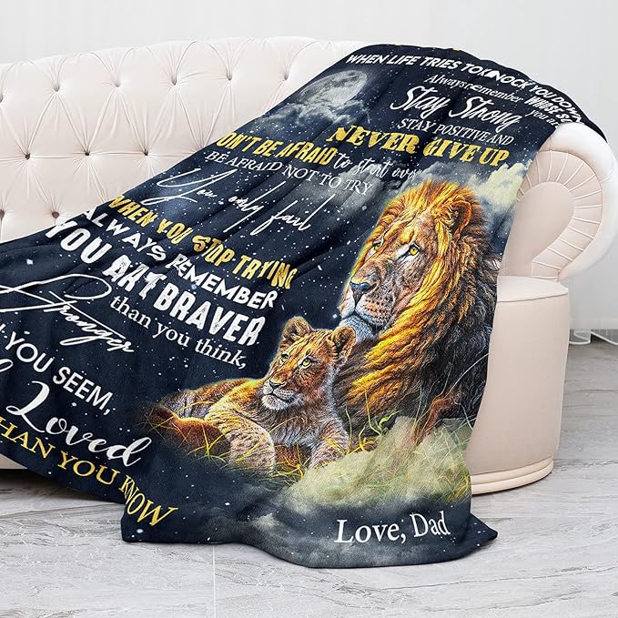 Special Gift For Your Son Blanket - From Dad