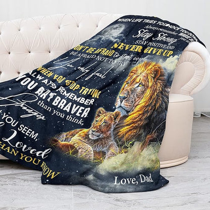 Special Gift For Your Son Blanket - From Dad
