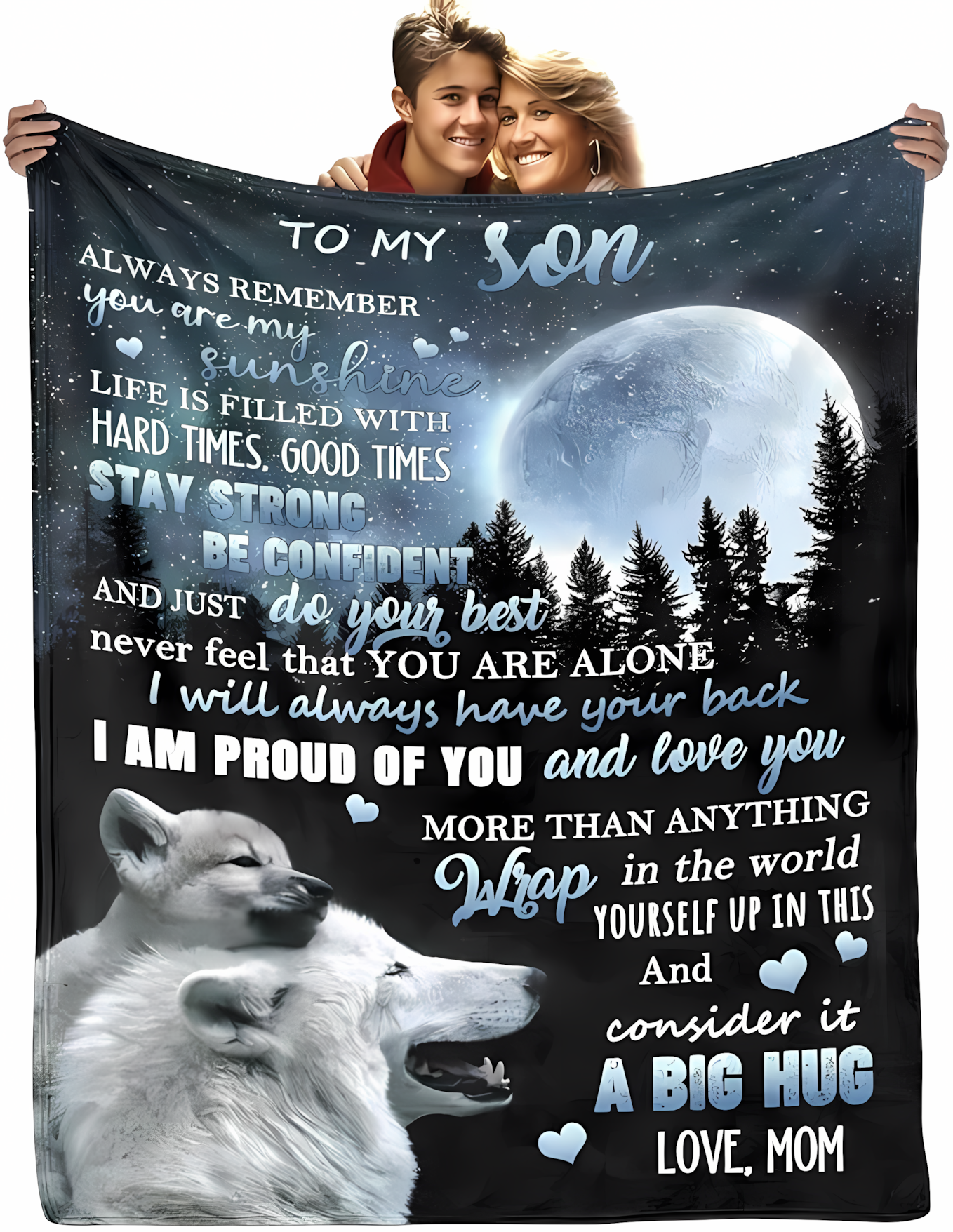 Special Gift For Your Son Blanket - From Mom