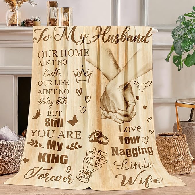 Special Gift For Your Husband Blanket - From Wife