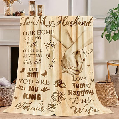 Special Gift For Your Husband Blanket - From Wife