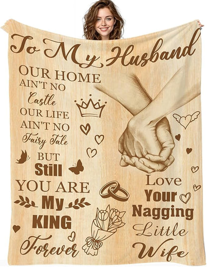Special Gift For Your Husband Blanket - From Wife