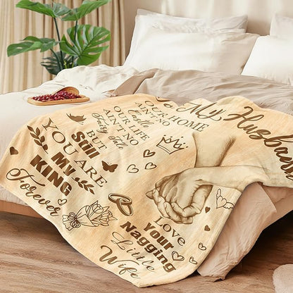Special Gift For Your Husband Blanket - From Wife