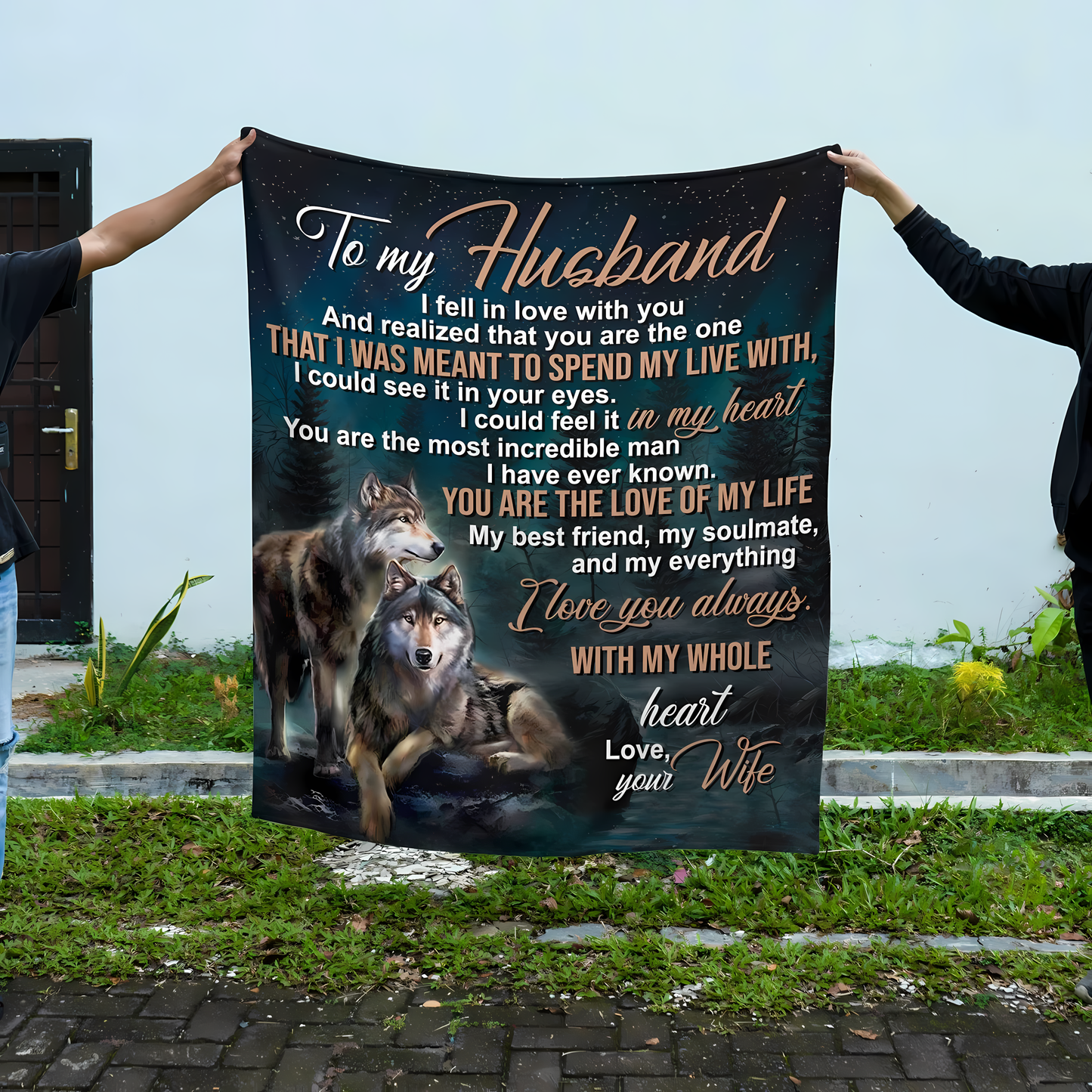 Special Gift For Your Husband Blanket - From Wife