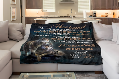 Special Gift For Your Husband Blanket - From Wife
