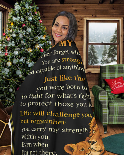 Special Gift For Your son Blanket - From Dad (SKUB-BLK-DAD00)