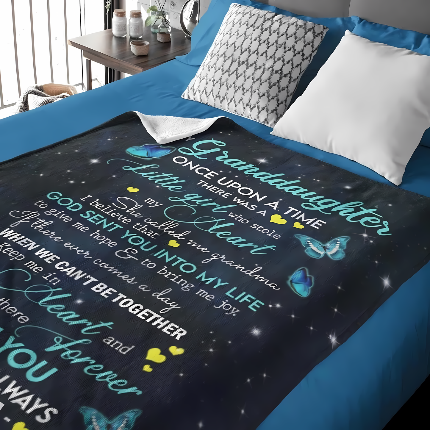 Special Gift For Your Granddaughter Blanket - From Grandma