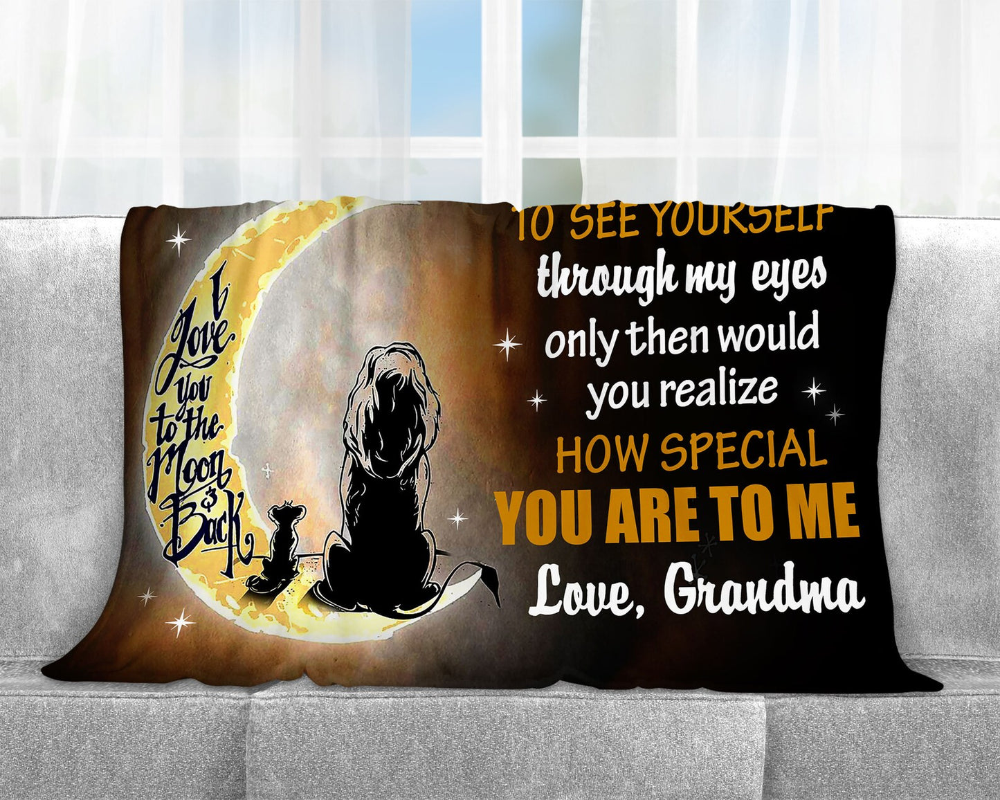 Special Gift For Your Grandson Blanket - From Grandma