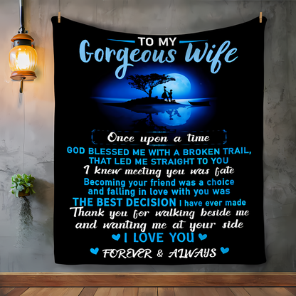 Special Gift For Your Wife Blanket - From Husband