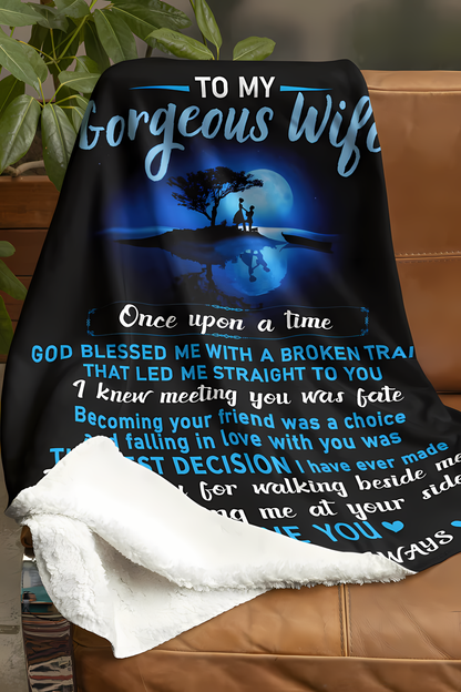 Special Gift For Your Wife Blanket - From Husband