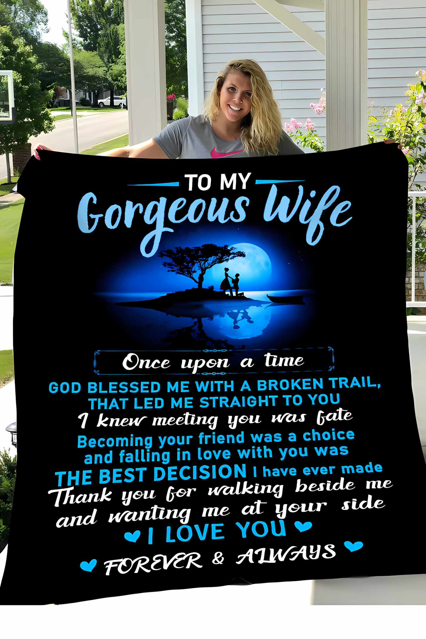 Special Gift For Your Wife Blanket - From Husband