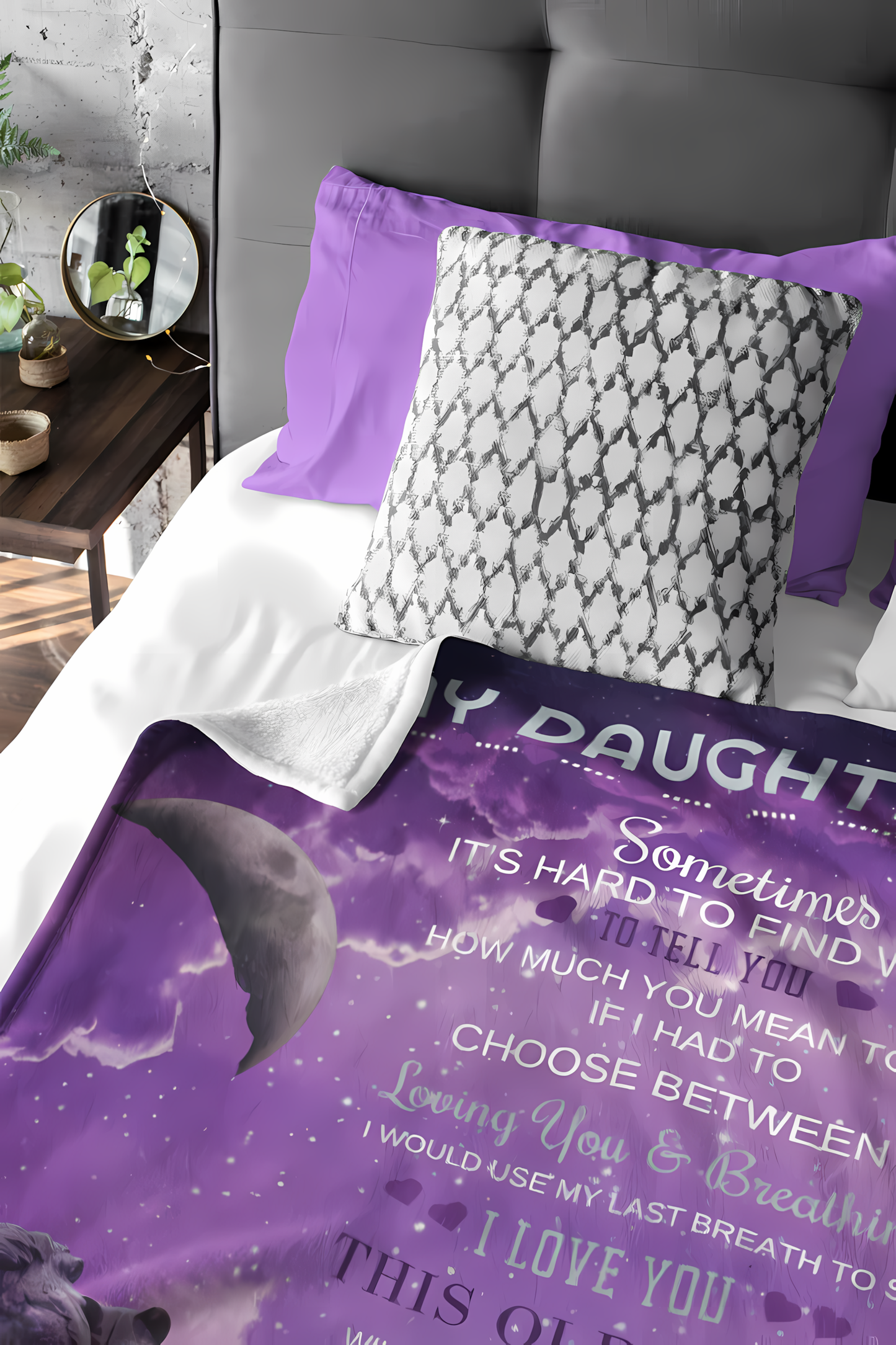 Special Gift For Your Daughter Blanket - From Dad