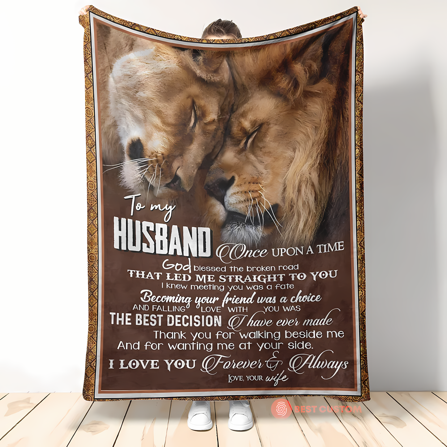 Special Gift For Your Husband Blanket - From Wife