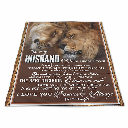 Special Gift For Your Husband Blanket - From Wife