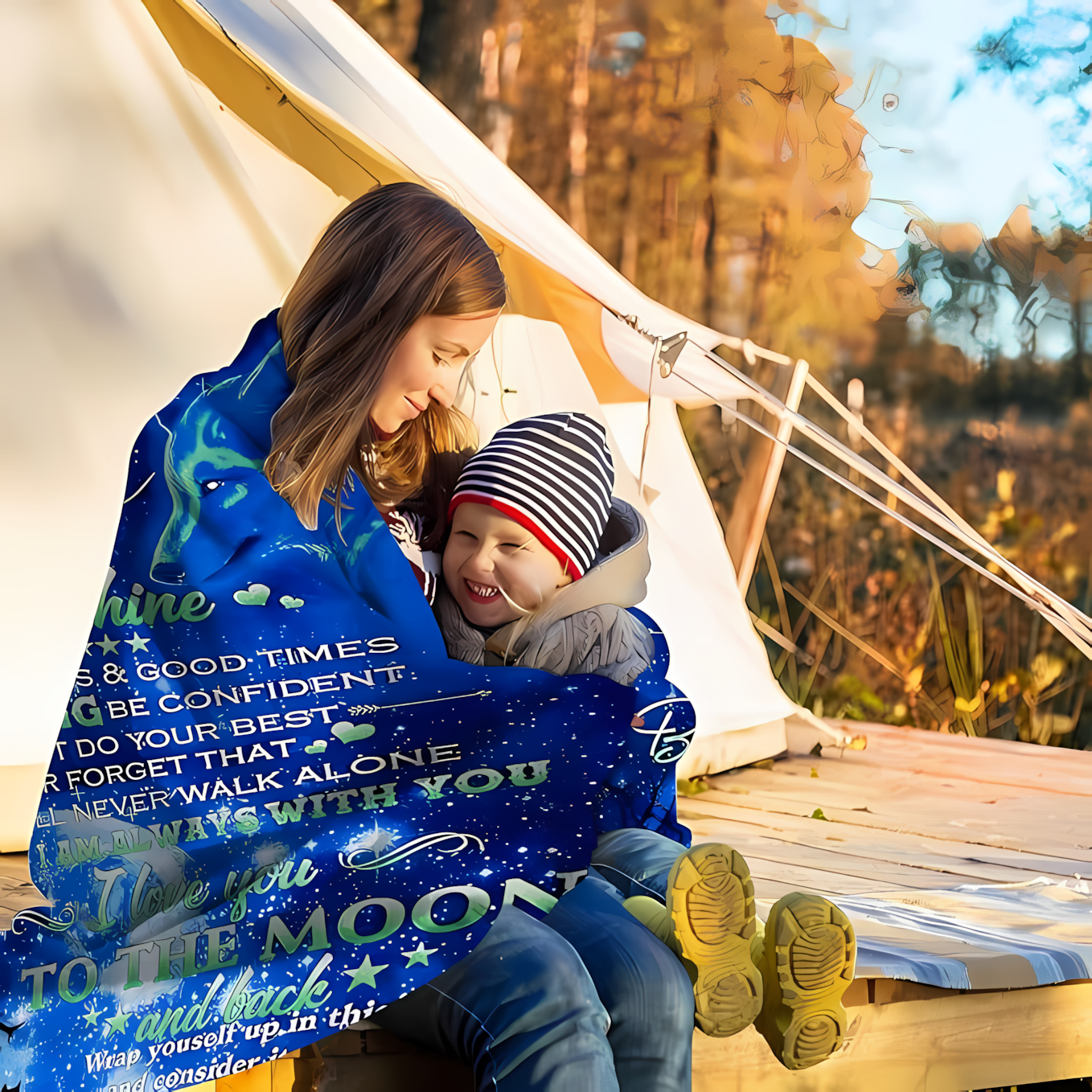 Special Gift For Your Son Blanket - From Mom