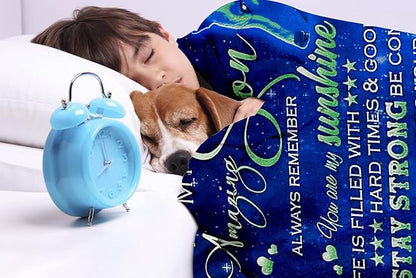 Special Gift For Your Son Blanket - From Mom