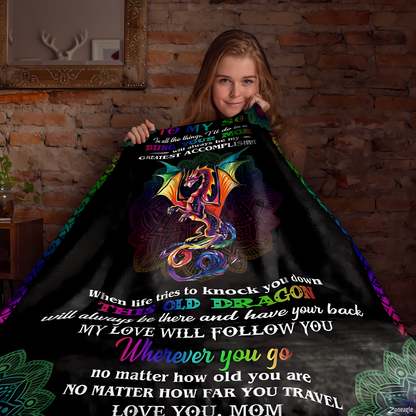 Special Gift For Your Son Blanket - From Mom