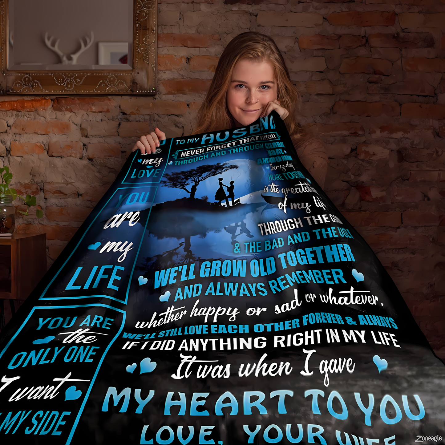 Special Gift For Your Husband Blanket - From Wife