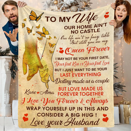 Special Gift For Your Wife Blanket - From Husband