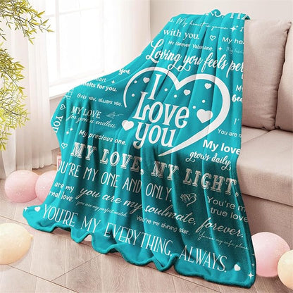 Special Gift For Your Love Blanket - From Boyfriend & Girlfriend