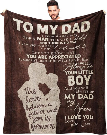 Special Gift For Your Dad Blanket - From Son