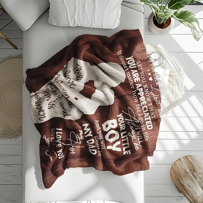 Special Gift For Your Dad Blanket - From Son