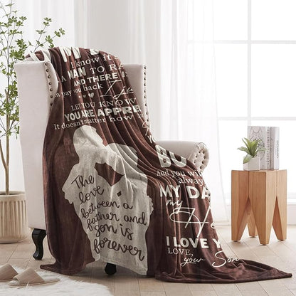 Special Gift For Your Dad Blanket - From Son