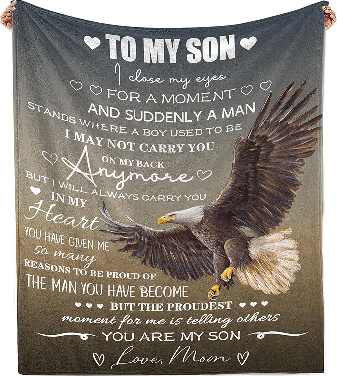 Gift For Son From Mom - Blanket