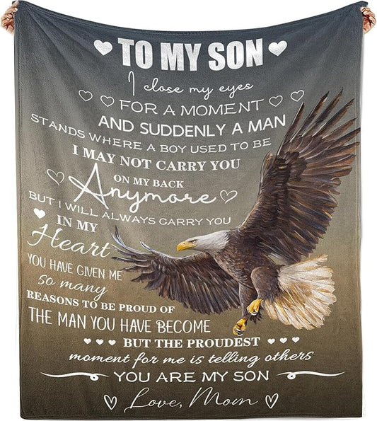 Gift For Son From Mom - Blanket
