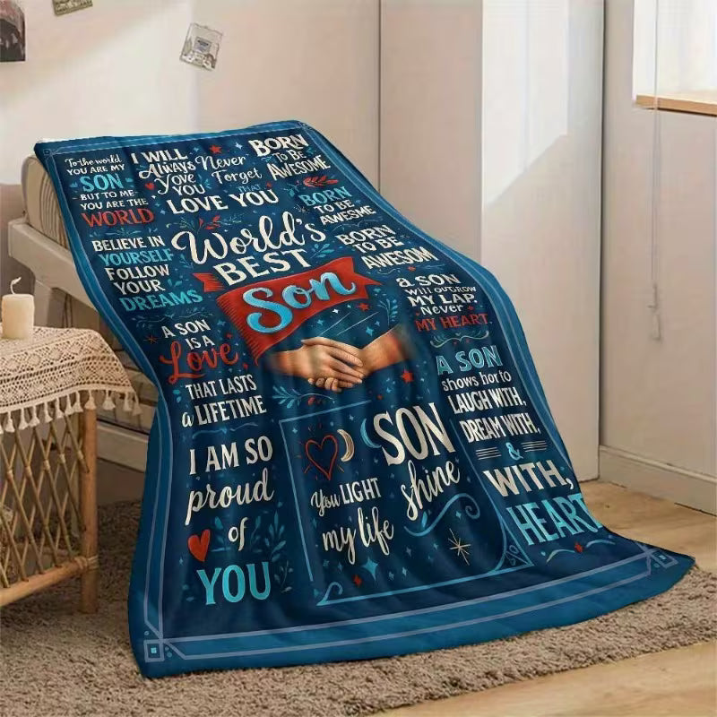 Special Gift For Son-From Dad Blanket